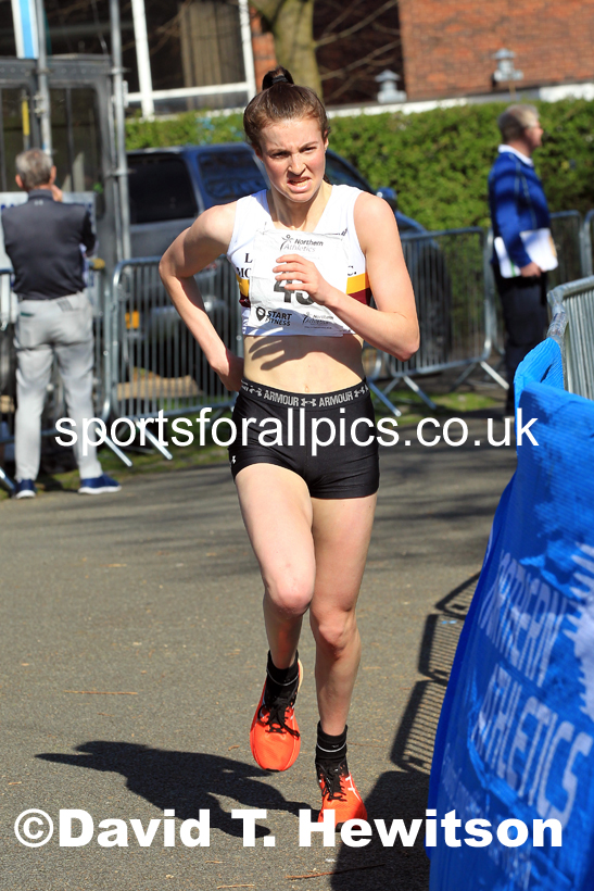 Womens Under-17s 5k, 2022 Northern 12 and 6 Stage Road Relays,  Birkenhead Park, Birkenhead, Wirral.  Photo: David T. Hewitson/Sports for All Pics